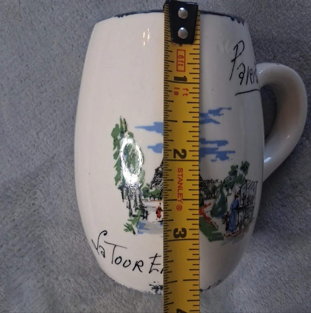 La Tour Eiffel Paris Souvenir Ceramic Coffee Cup